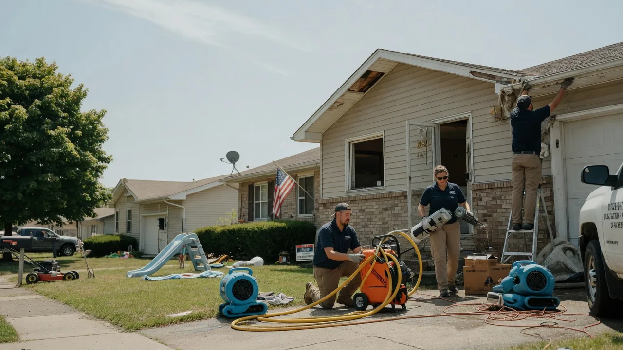 Water Damage Restoration in Darlington, WI near me